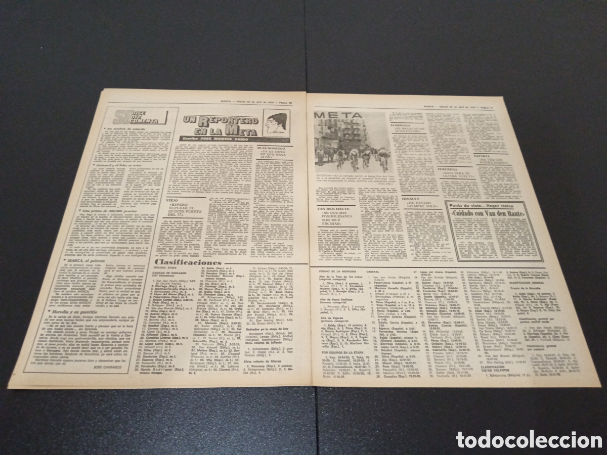 Coleccionismo deportivo: MARCA 29/04/1978 - Foto 3