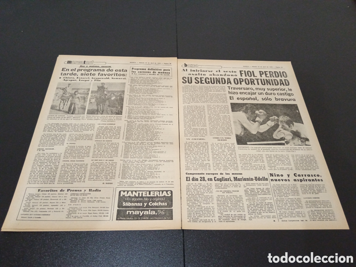 Coleccionismo deportivo: MARCA 29/04/1978 - Foto 4