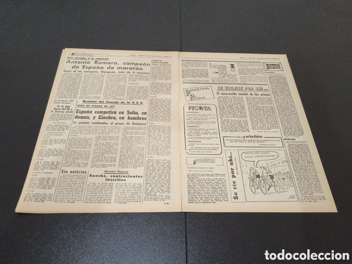 Coleccionismo deportivo: MARCA 03/05/1978 - Foto 4