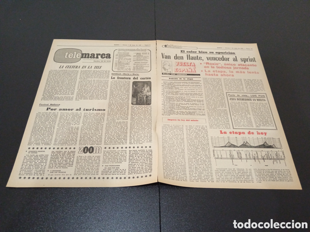 Coleccionismo deportivo: MARCA 05/05/1978 - Foto 2