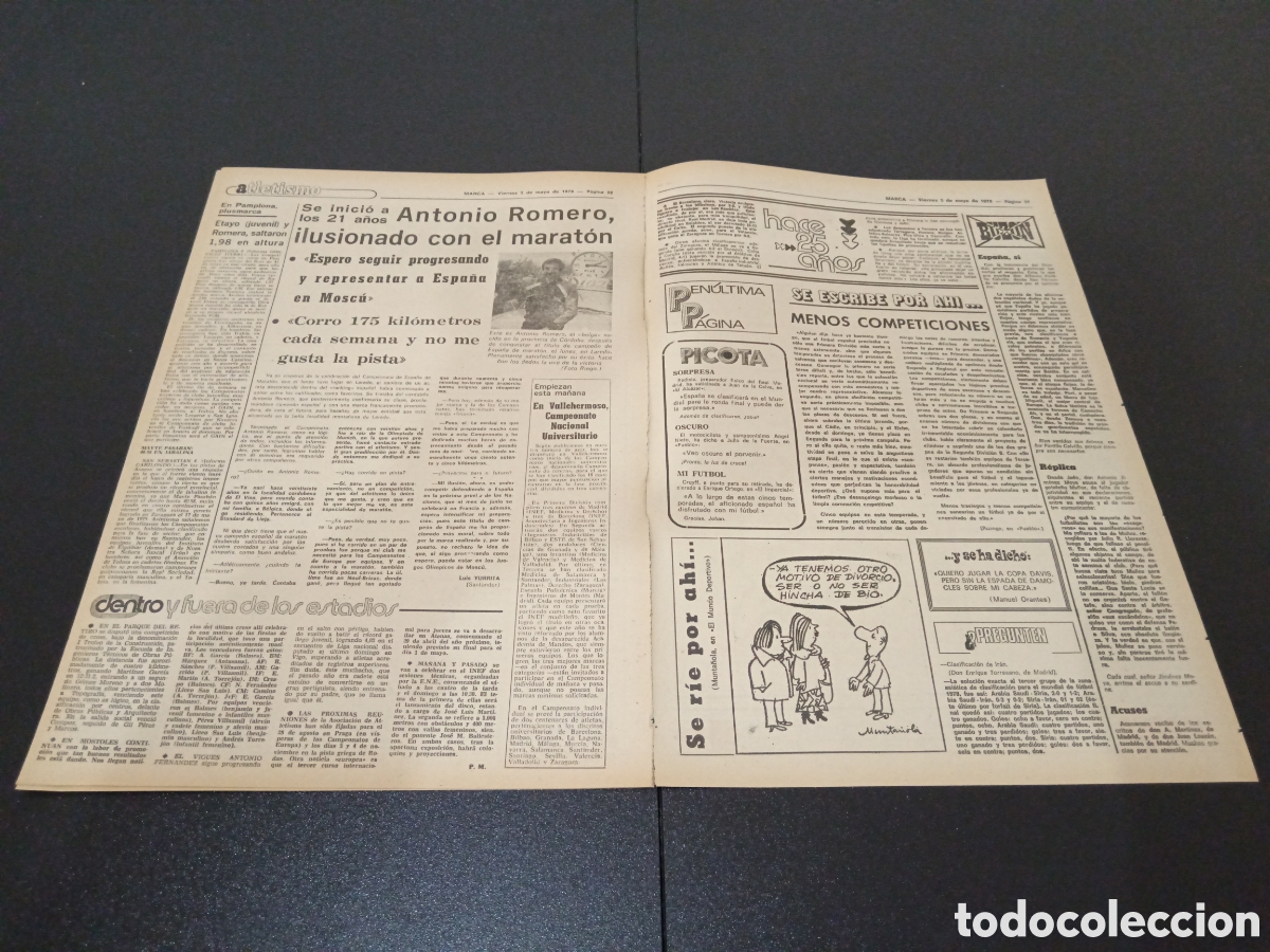 Coleccionismo deportivo: MARCA 05/05/1978 - Foto 4