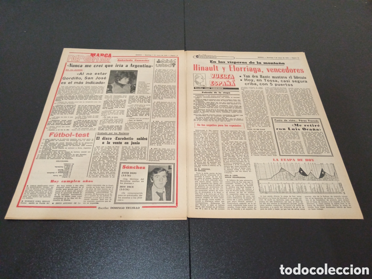 Coleccionismo deportivo: MARCA 07/05/1978 - Foto 7