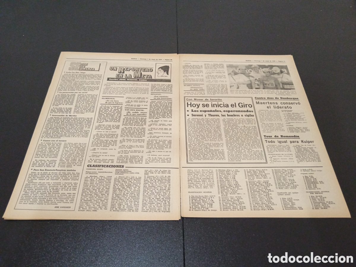 Coleccionismo deportivo: MARCA 07/05/1978 - Foto 8