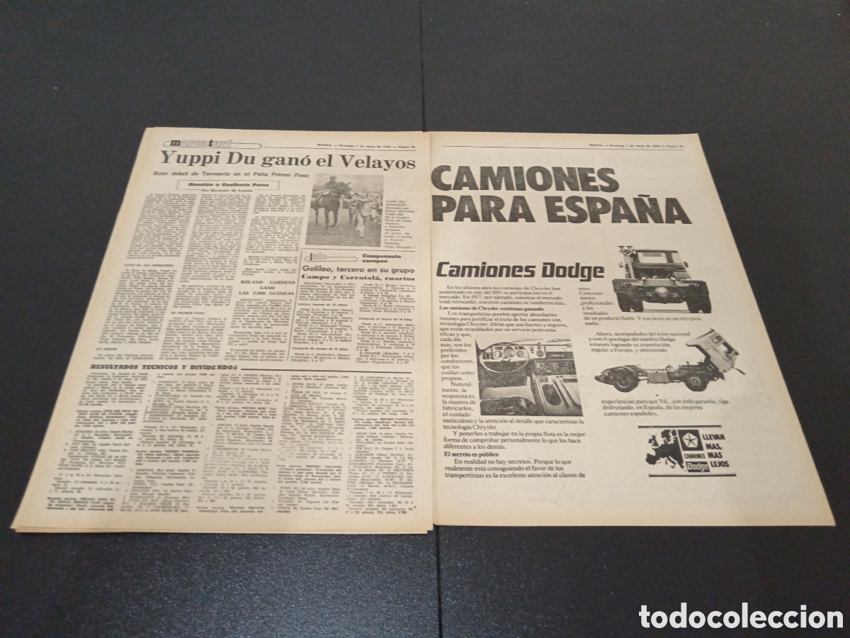Coleccionismo deportivo: MARCA 07/05/1978 - Foto 9