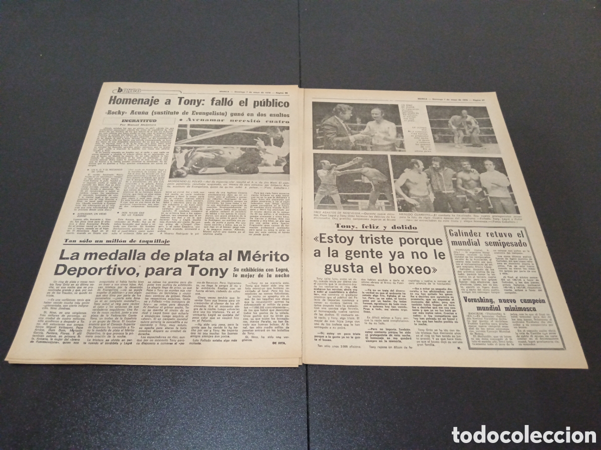 Coleccionismo deportivo: MARCA 07/05/1978 - Foto 10