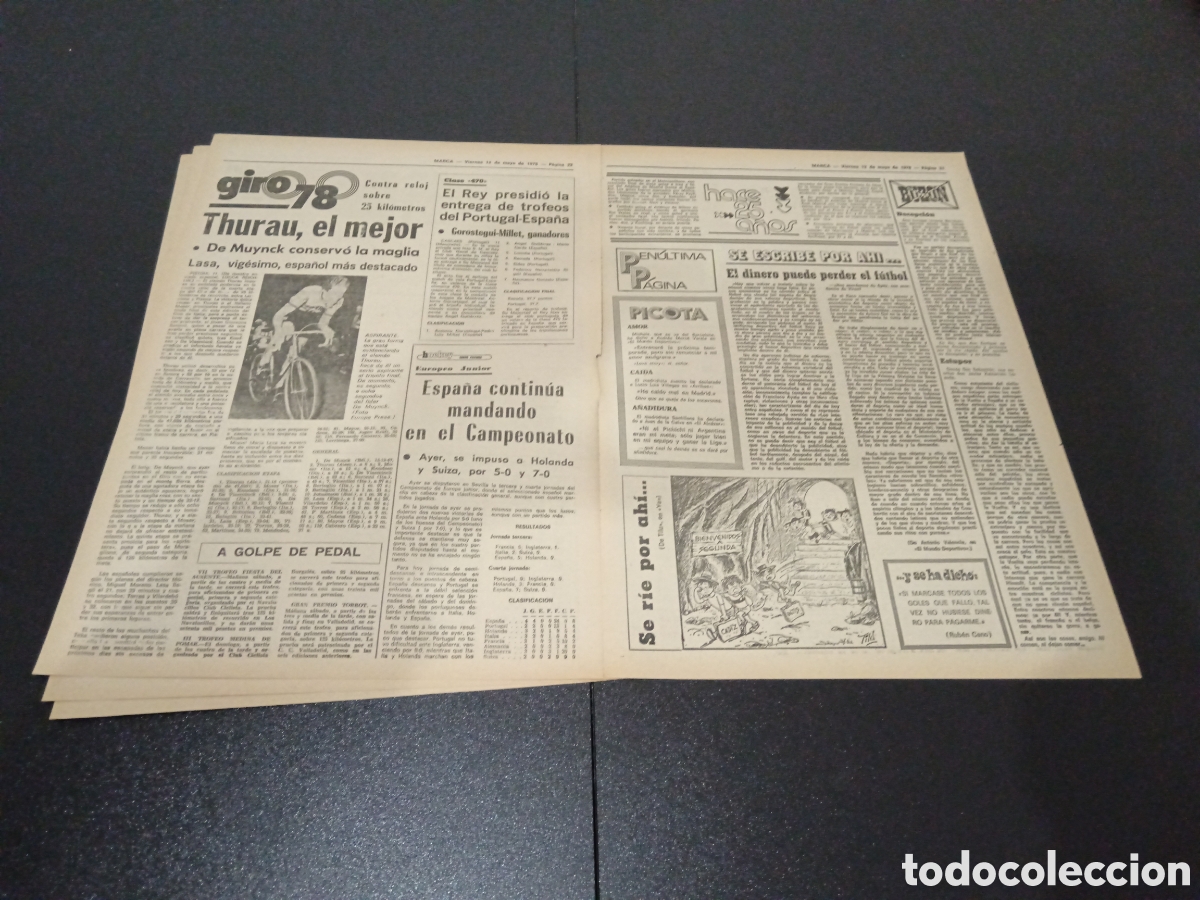 Coleccionismo deportivo: MARCA 12/05/1978 - Foto 4