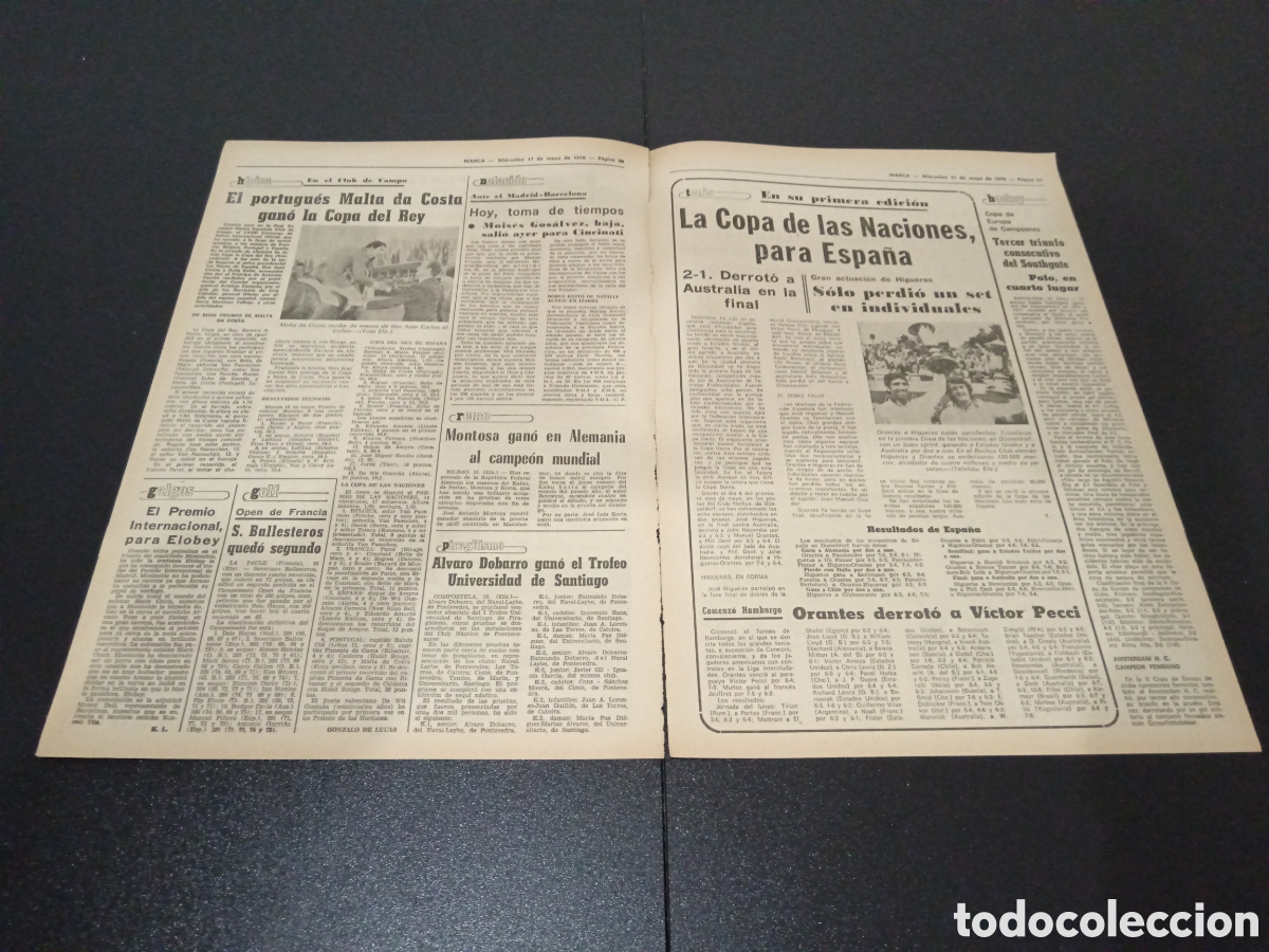 Coleccionismo deportivo: MARCA 17/05/1978 - Foto 3