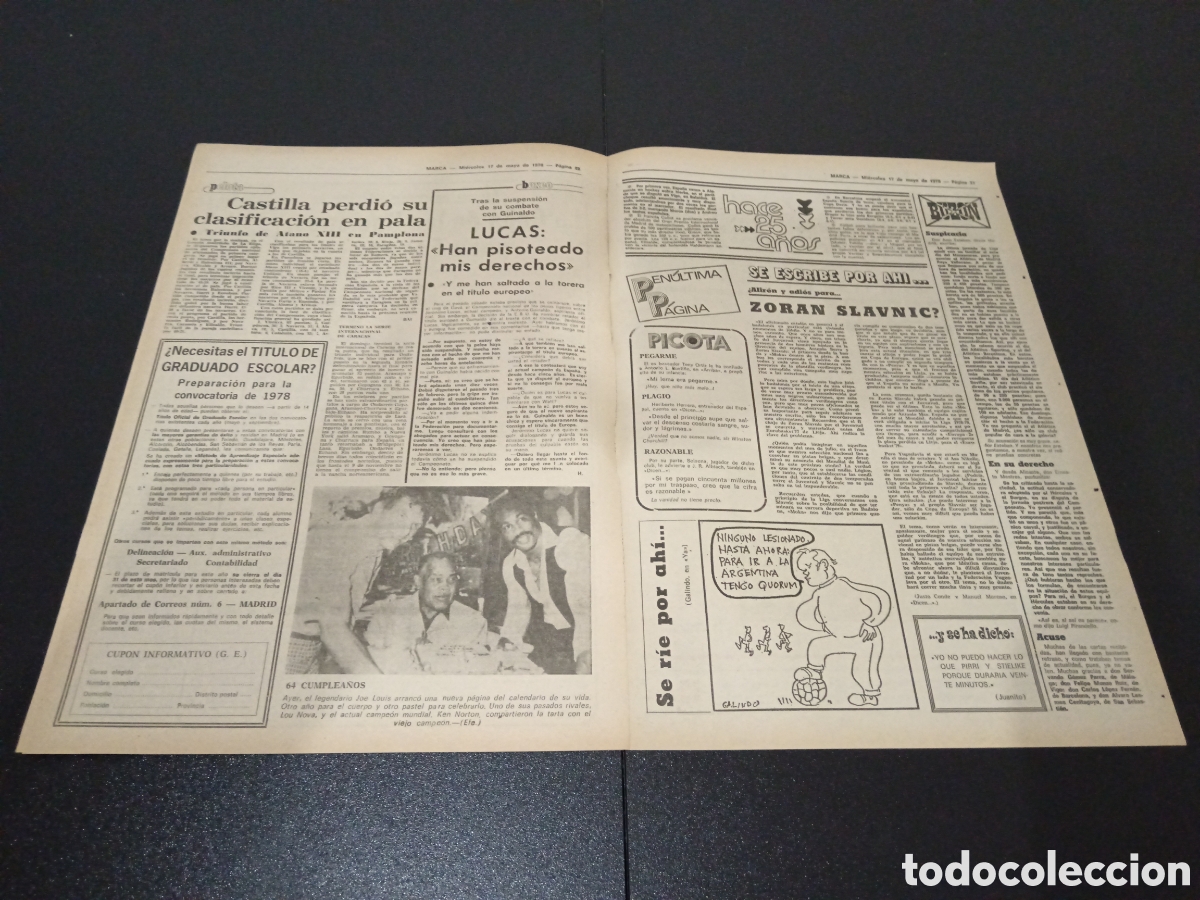 Coleccionismo deportivo: MARCA 17/05/1978 - Foto 4