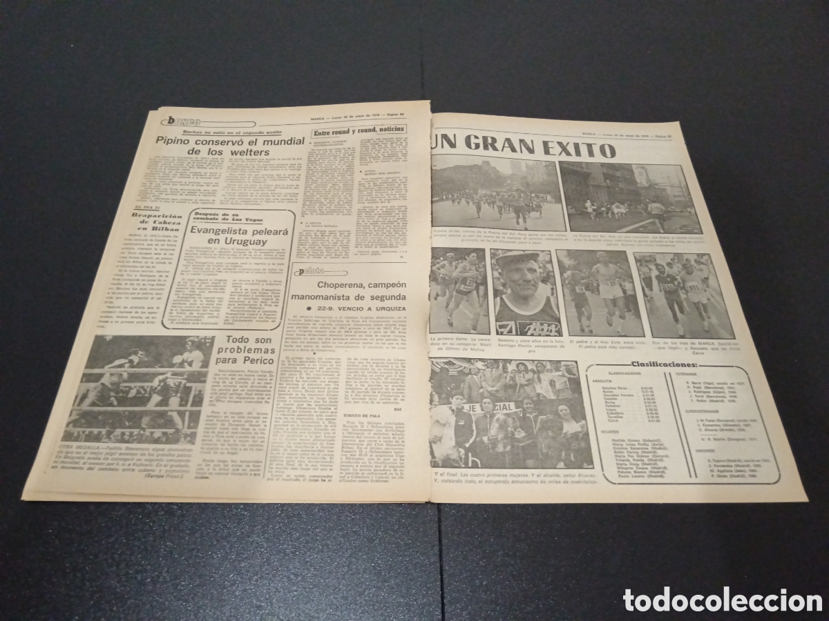 Coleccionismo deportivo: MARCA 22/05/1978 - Foto 7