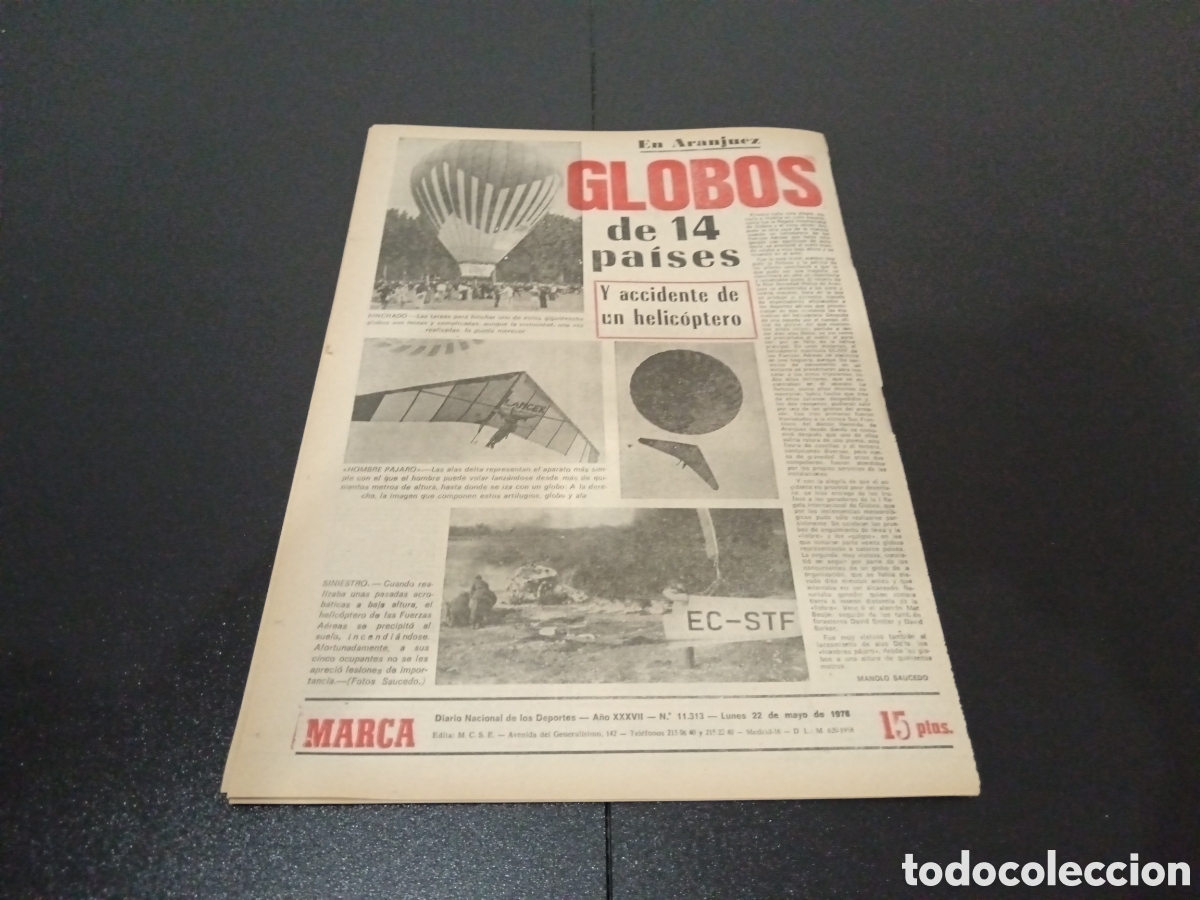 Coleccionismo deportivo: MARCA 22/05/1978 - Foto 12