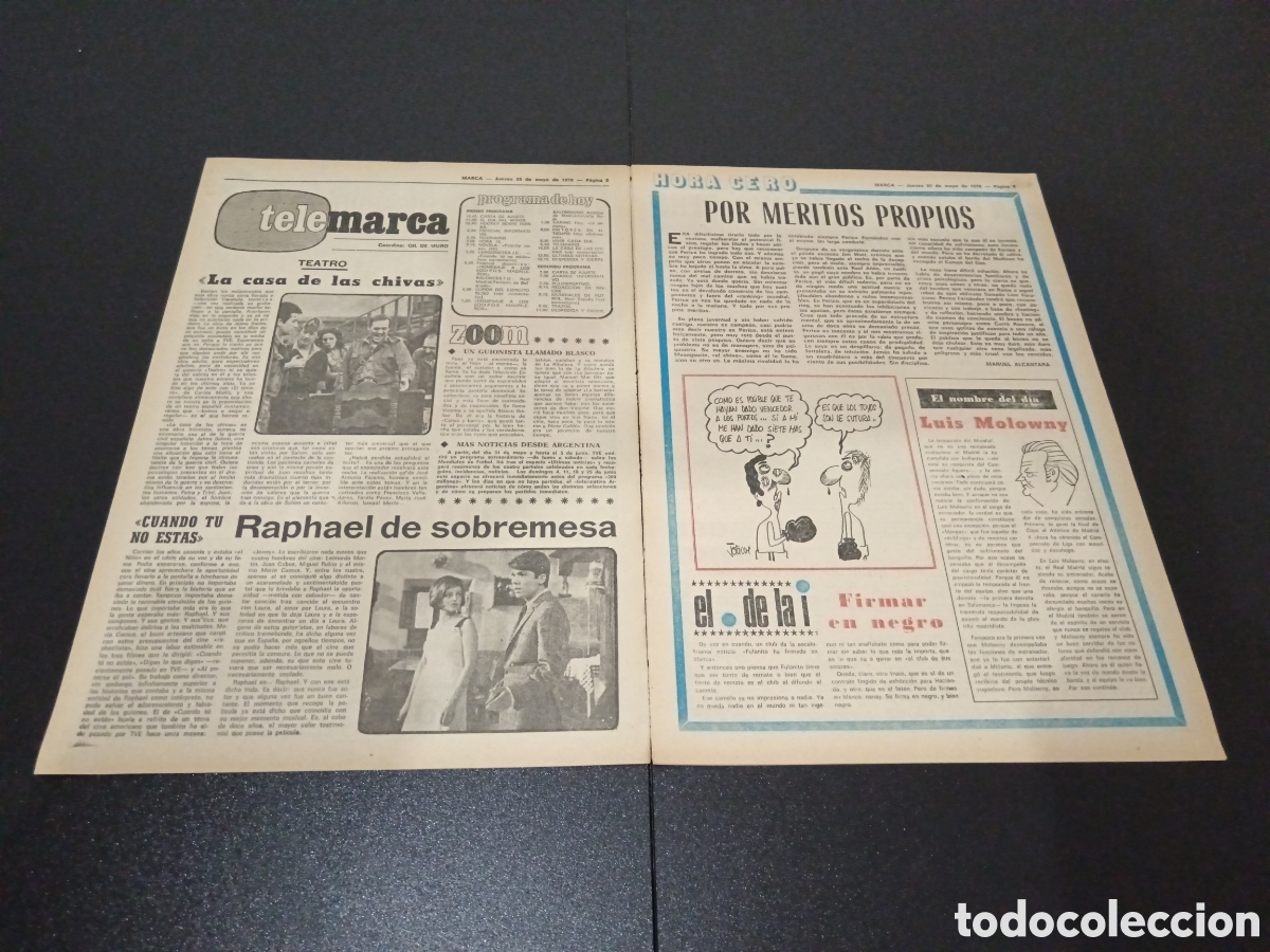 Coleccionismo deportivo: MARCA 25/05/1978 - Foto 2