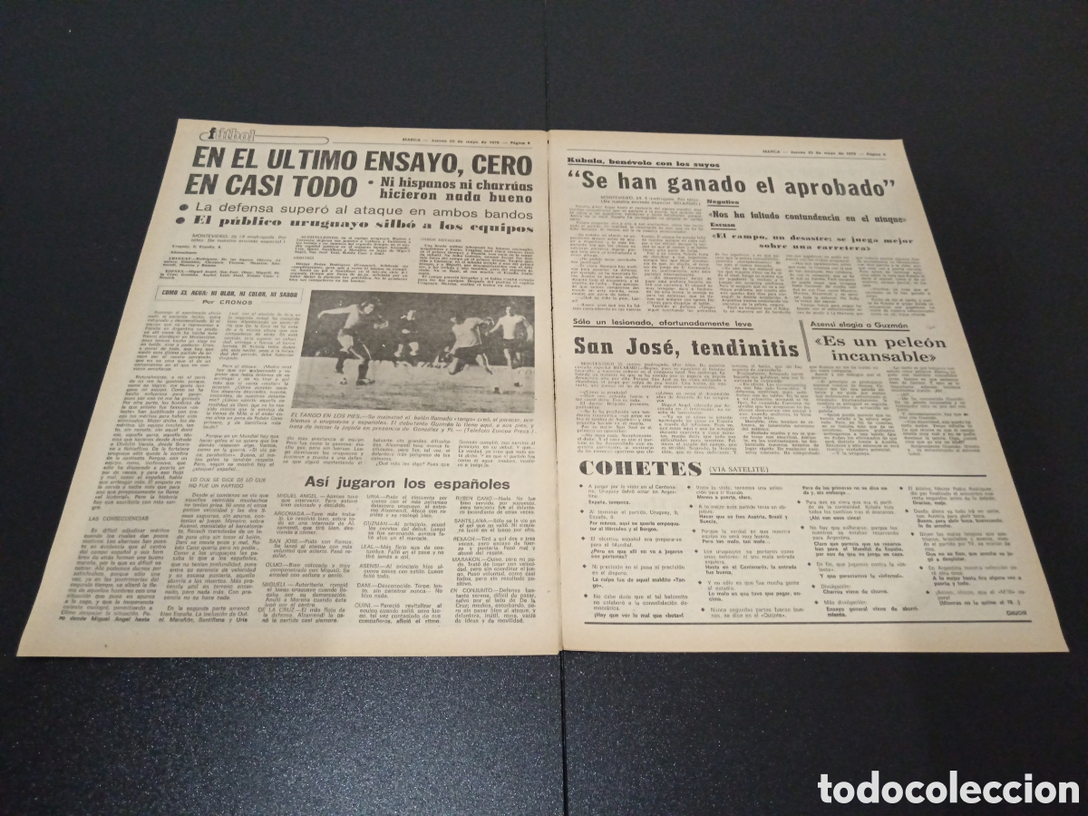Coleccionismo deportivo: MARCA 25/05/1978 - Foto 3