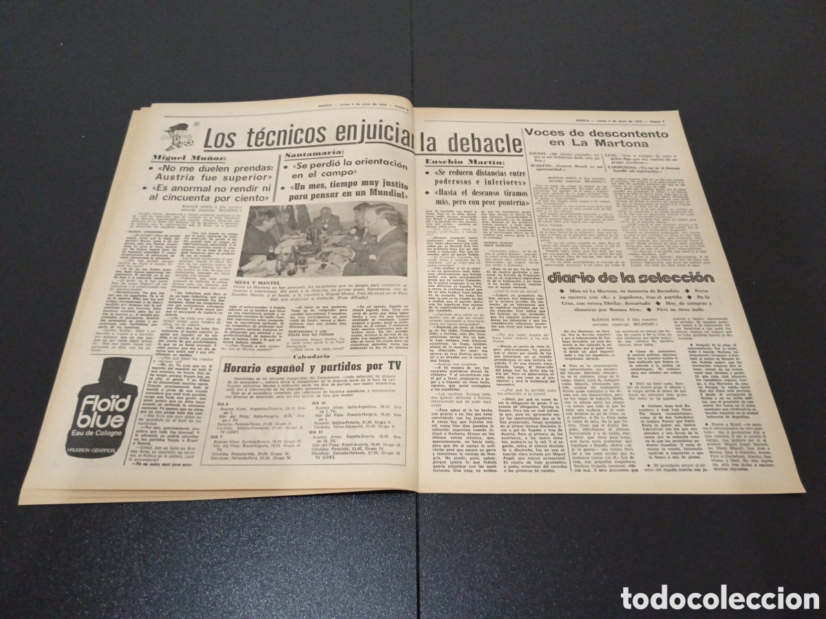 Coleccionismo deportivo: MARCA 05/06/1978 - Foto 4