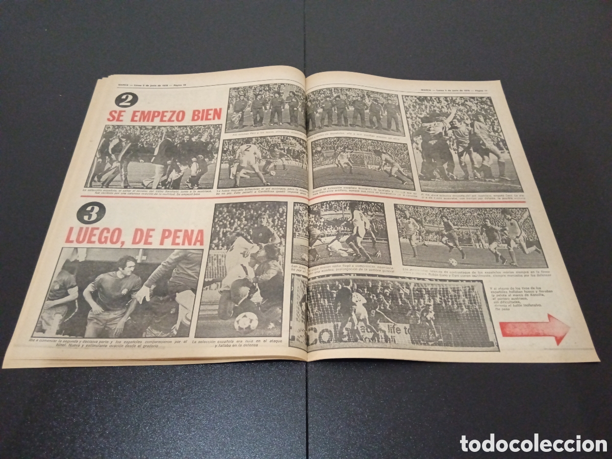 Coleccionismo deportivo: MARCA 05/06/1978 - Foto 8