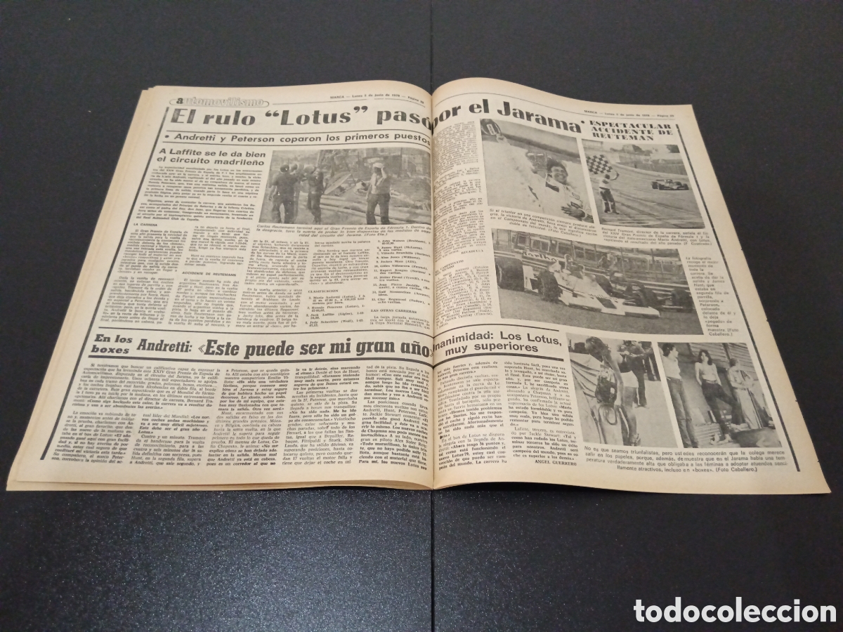 Coleccionismo deportivo: MARCA 05/06/1978 - Foto 10