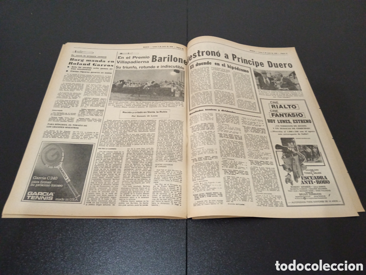 Coleccionismo deportivo: MARCA 05/06/1978 - Foto 12