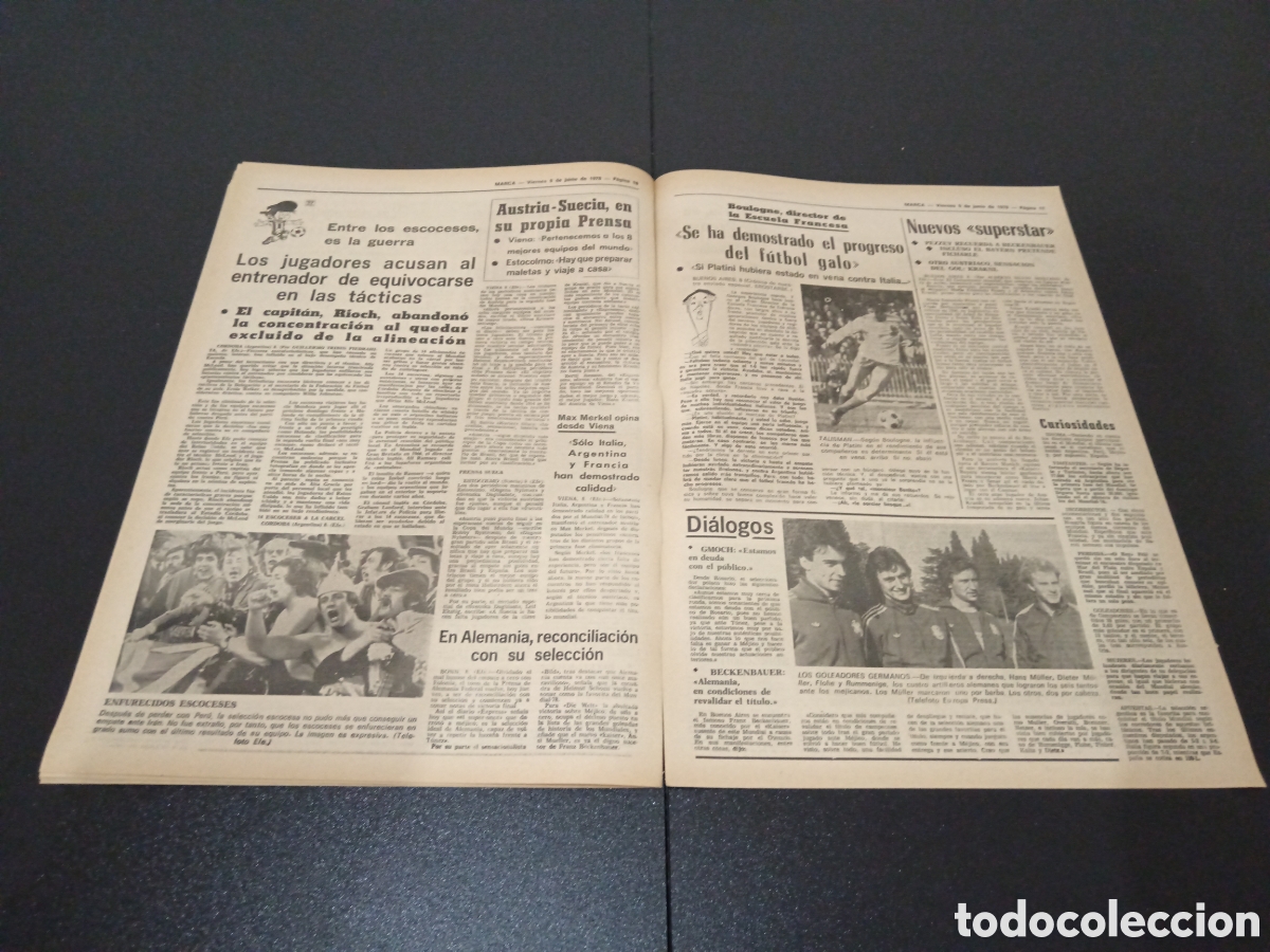 Coleccionismo deportivo: MARCA 09/06/1978 - Foto 6