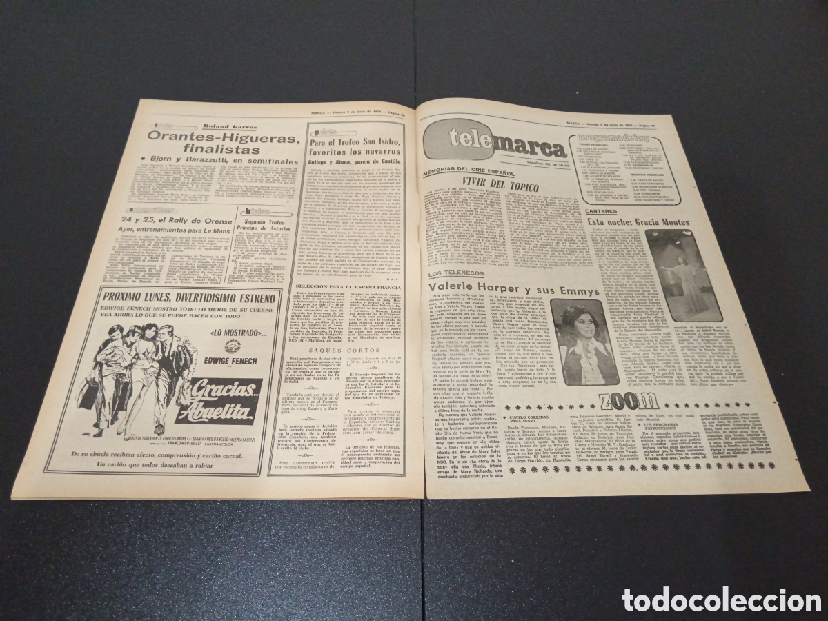 Coleccionismo deportivo: MARCA 09/06/1978 - Foto 8