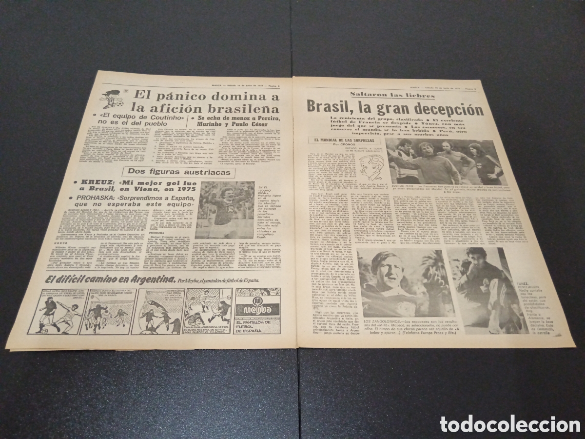 Coleccionismo deportivo: MARCA 10/06/1978 - Foto 3