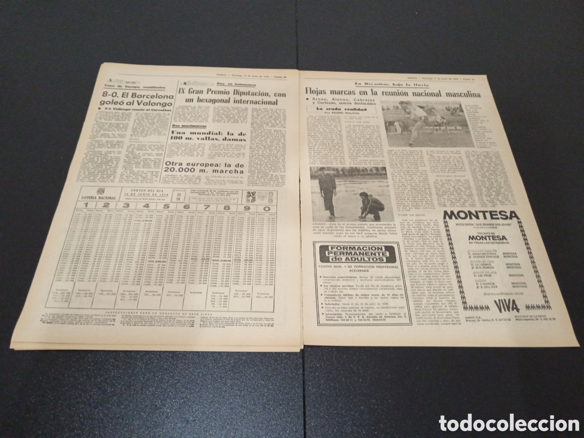 Coleccionismo deportivo: MARCA 11/06/1978 - Foto 8