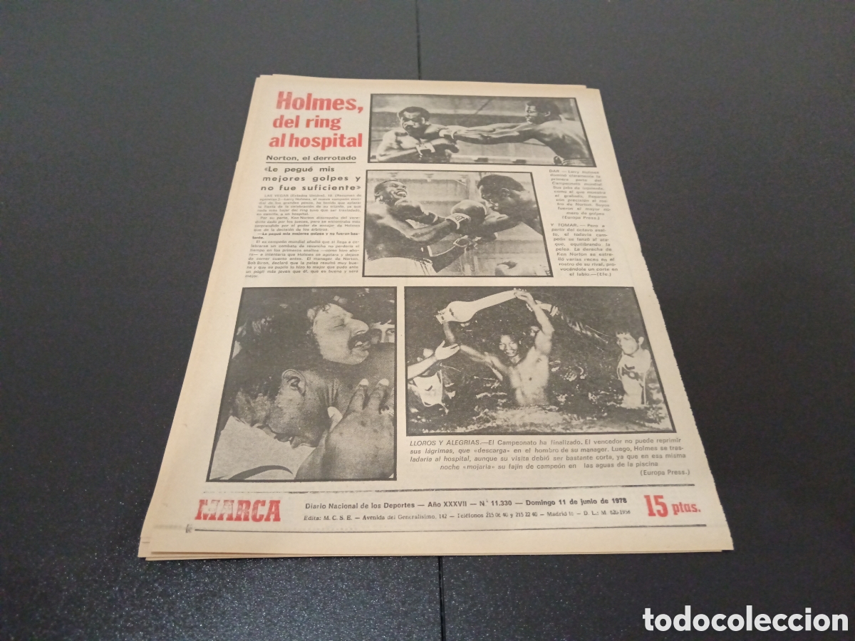 Coleccionismo deportivo: MARCA 11/06/1978 - Foto 10