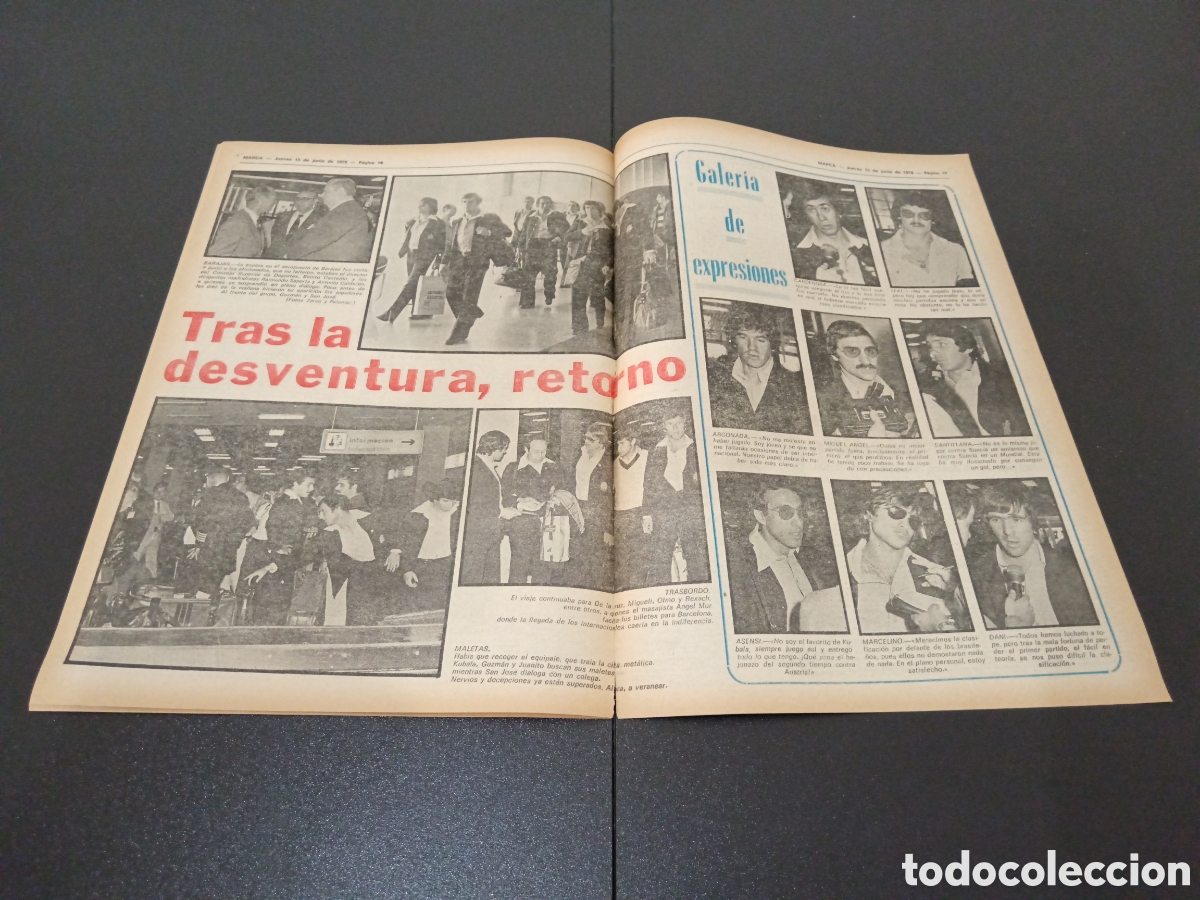 Coleccionismo deportivo: MARCA 15/06/1978 - Foto 9
