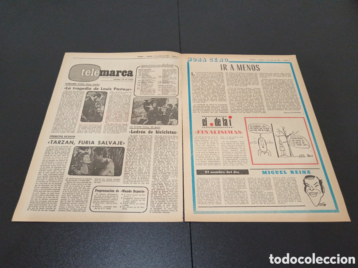 Coleccionismo deportivo: MARCA 17/06/1978 - Foto 2