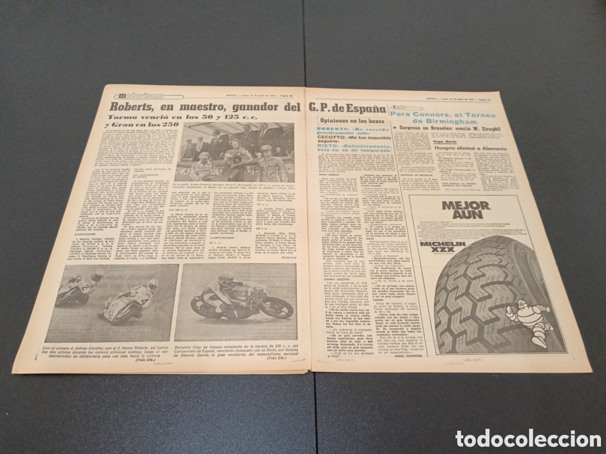 Coleccionismo deportivo: MARCA 19/06/1978 - Foto 9