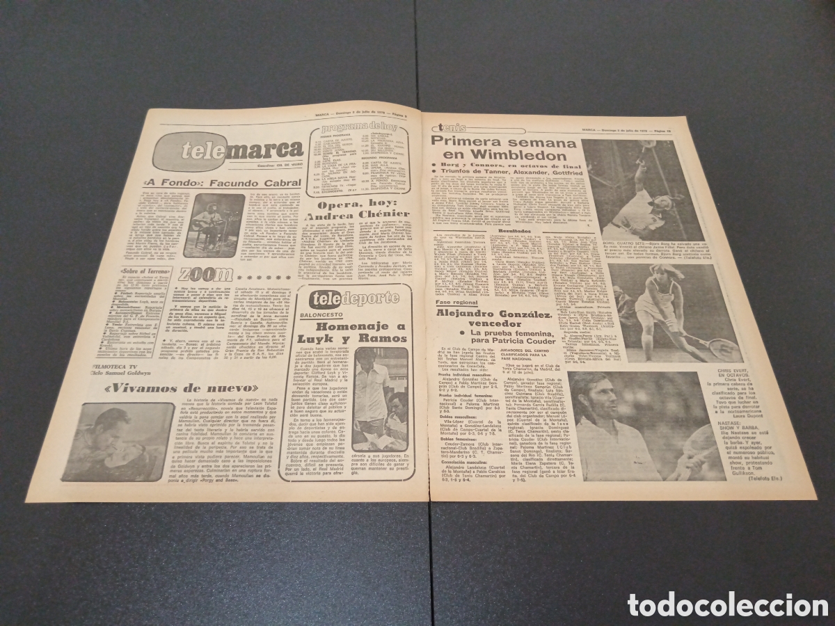 Coleccionismo deportivo: MARCA 02/07/1978 - Foto 2
