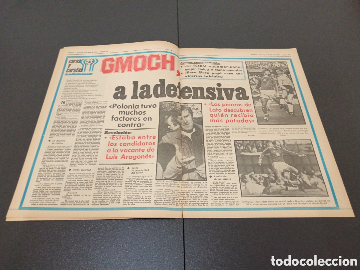 Coleccionismo deportivo: MARCA 02/07/1978 - Foto 3