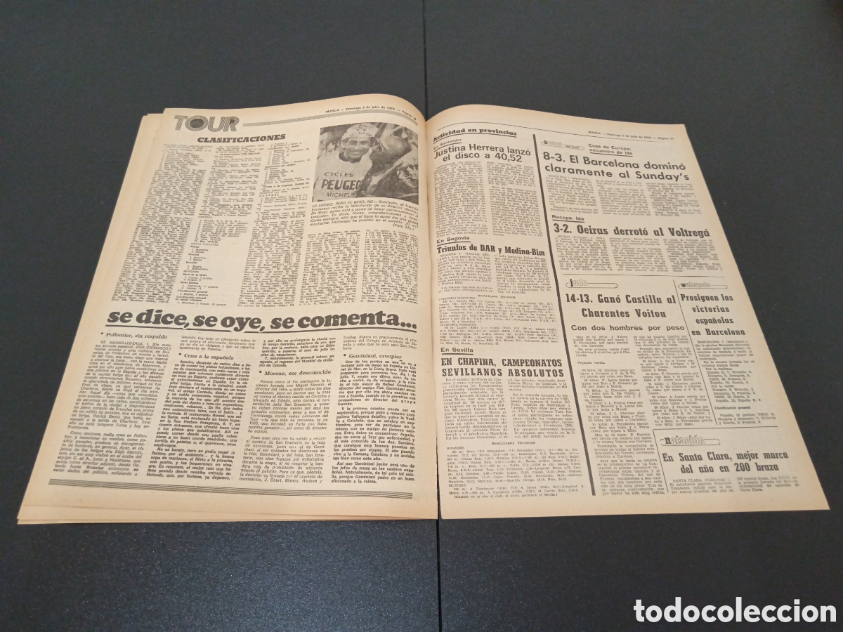 Coleccionismo deportivo: MARCA 02/07/1978 - Foto 4