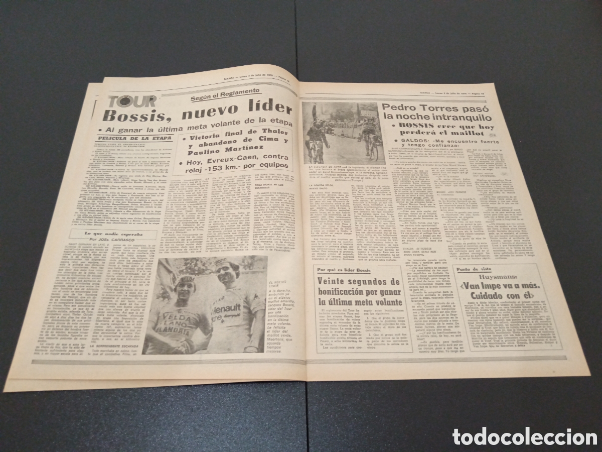 Coleccionismo deportivo: MARCA 03/07/1978 - Foto 3
