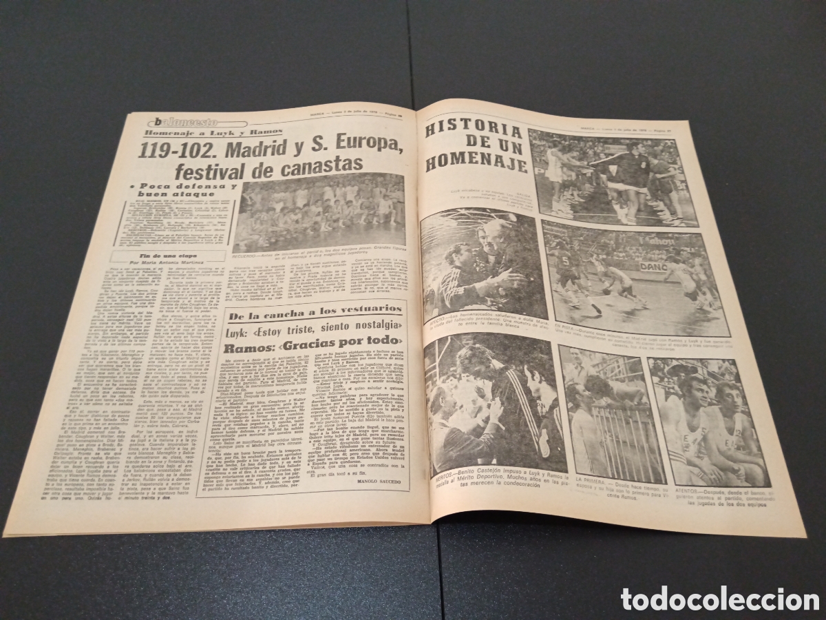 Coleccionismo deportivo: MARCA 03/07/1978 - Foto 7
