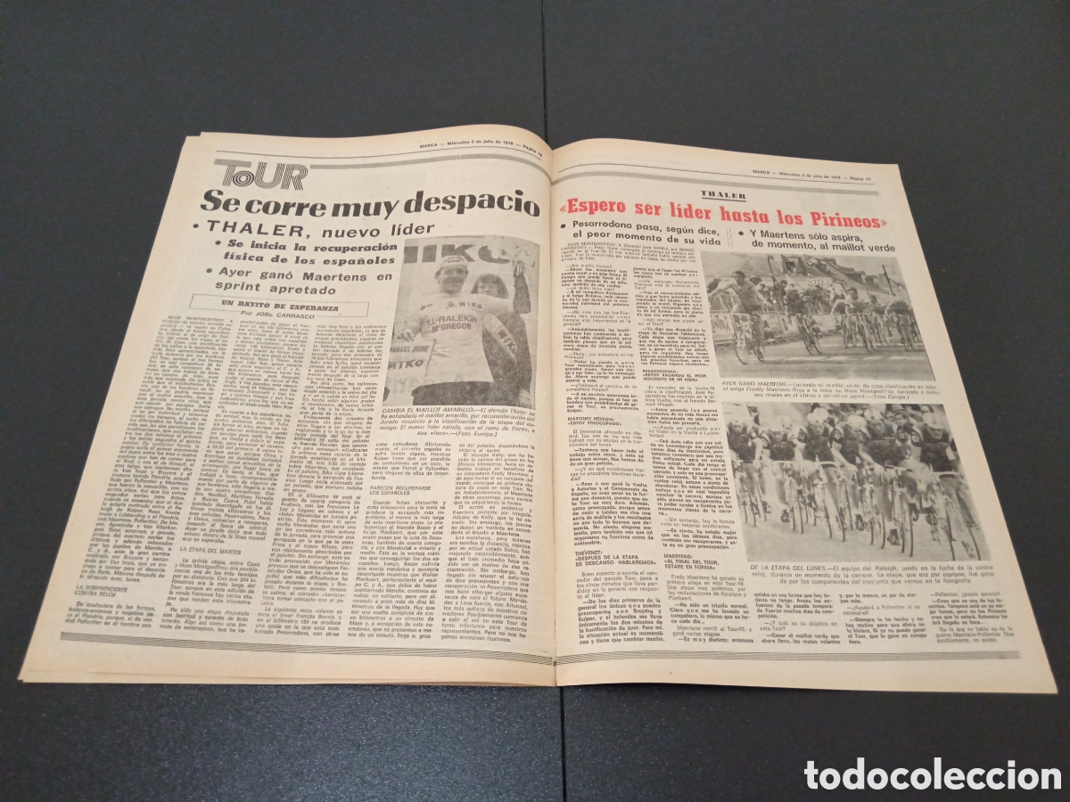 Coleccionismo deportivo: MARCA 05/07/1978 - Foto 4