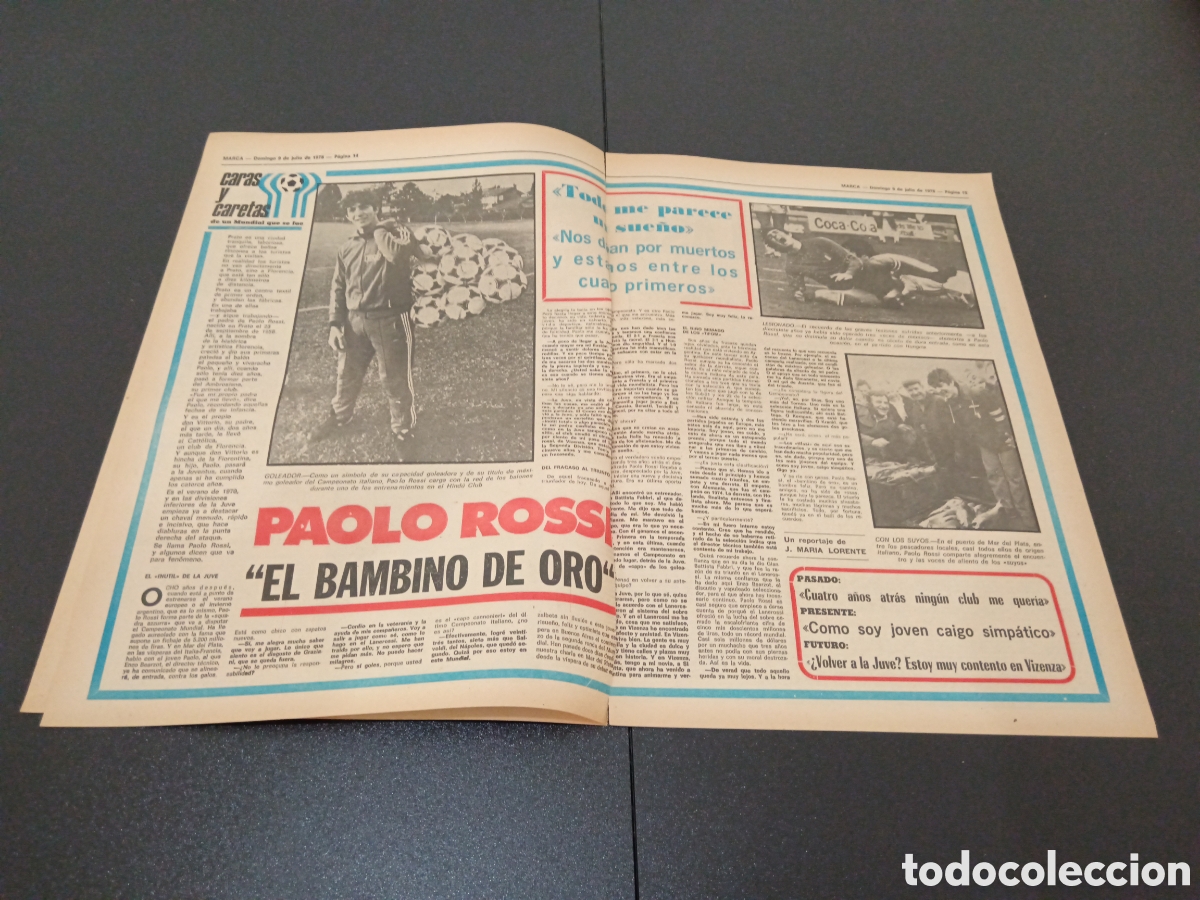 Coleccionismo deportivo: MARCA 09/07/1978 - Foto 3
