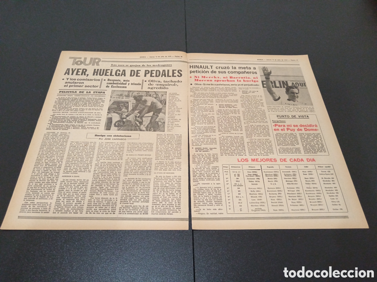 Coleccionismo deportivo: MARCA 13/07/1978 - Foto 3