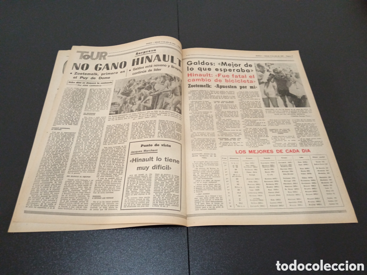 Coleccionismo deportivo: MARCA 15/07/1978 - Foto 3