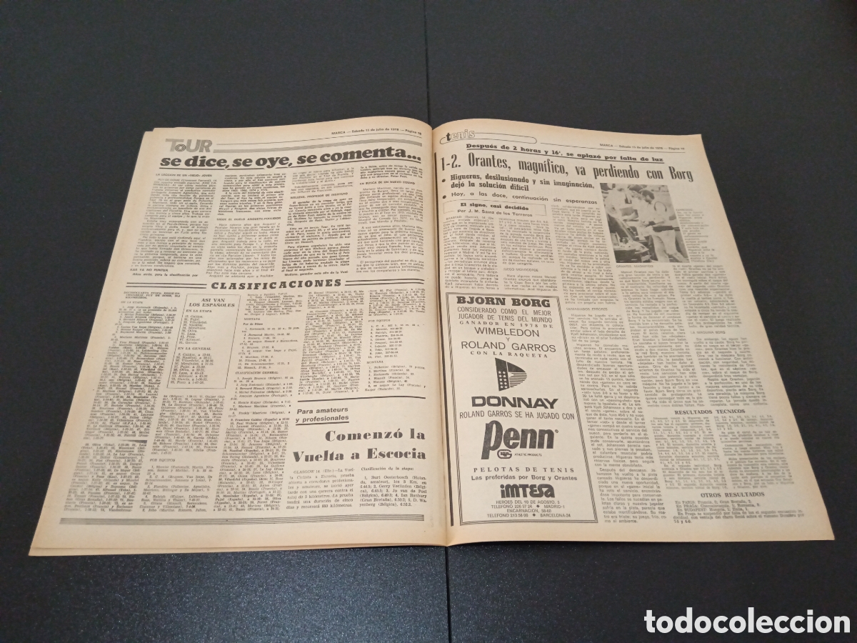 Coleccionismo deportivo: MARCA 15/07/1978 - Foto 4