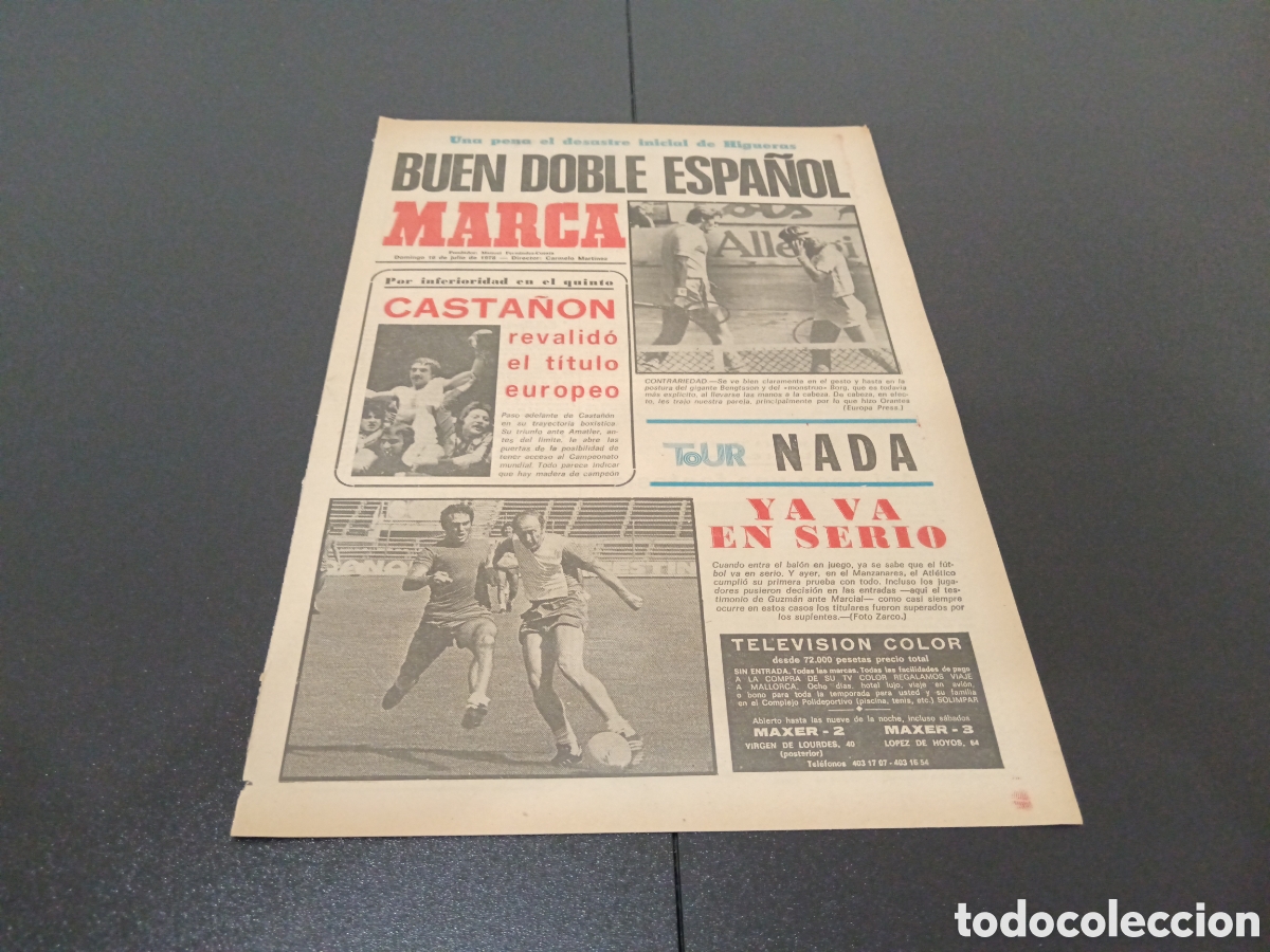 Coleccionismo deportivo: MARCA 16/07/1978 - Foto 1