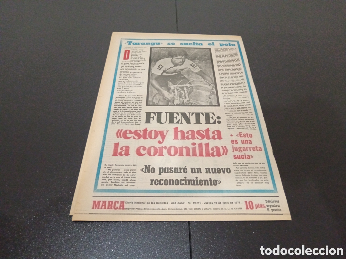 marca 10/06/1976 cataluña 1 urss 1 copa zaragoz - Compra venta en  todocoleccion