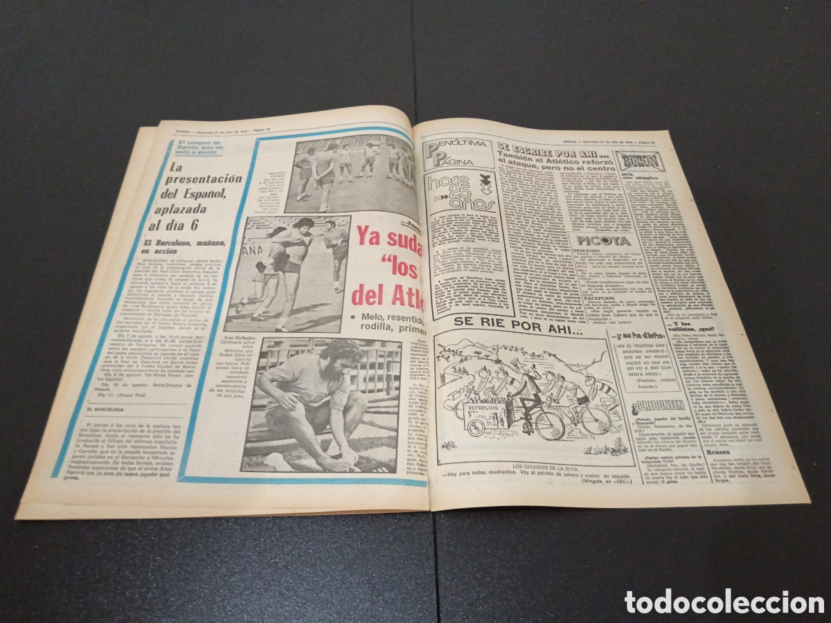 Coleccionismo deportivo: MARCA 21/07/1976 NADIA COMANECCI - Foto 9