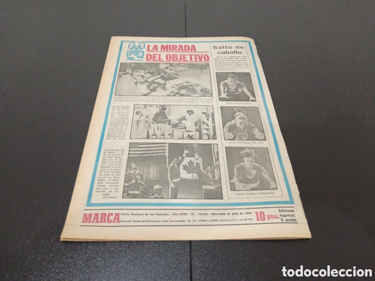 Coleccionismo deportivo: MARCA 21/07/1976 NADIA COMANECCI - Foto 10