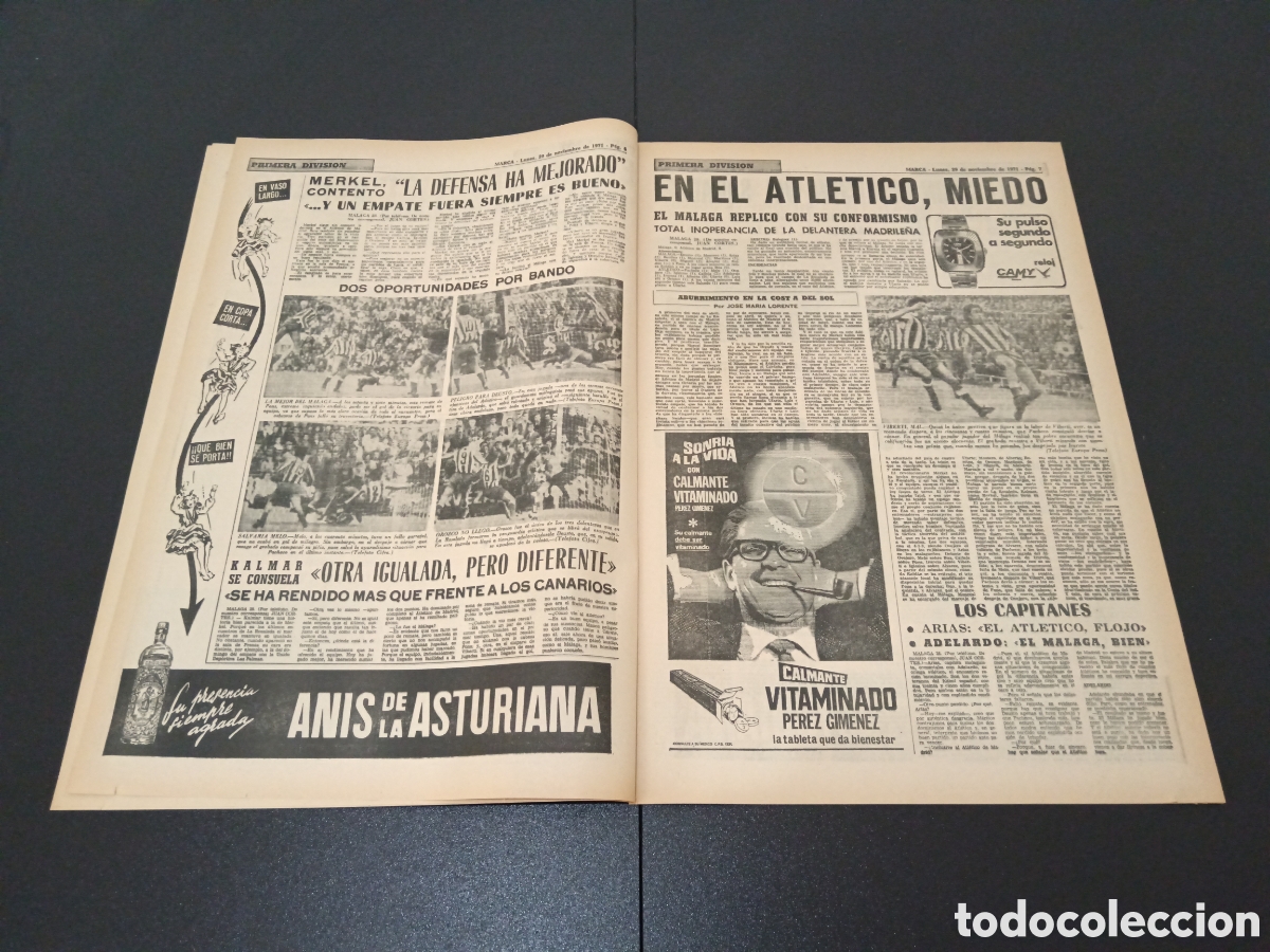Coleccionismo deportivo: MARCA 29/11/1971 - Foto 4