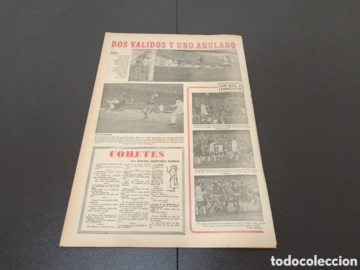 Coleccionismo deportivo: MARCA 29/11/1971 - Foto 14