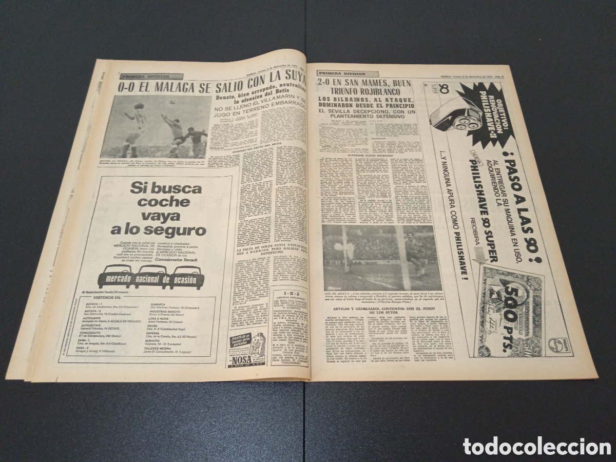 Coleccionismo deportivo: MARCA 06/12/1971 - Foto 5