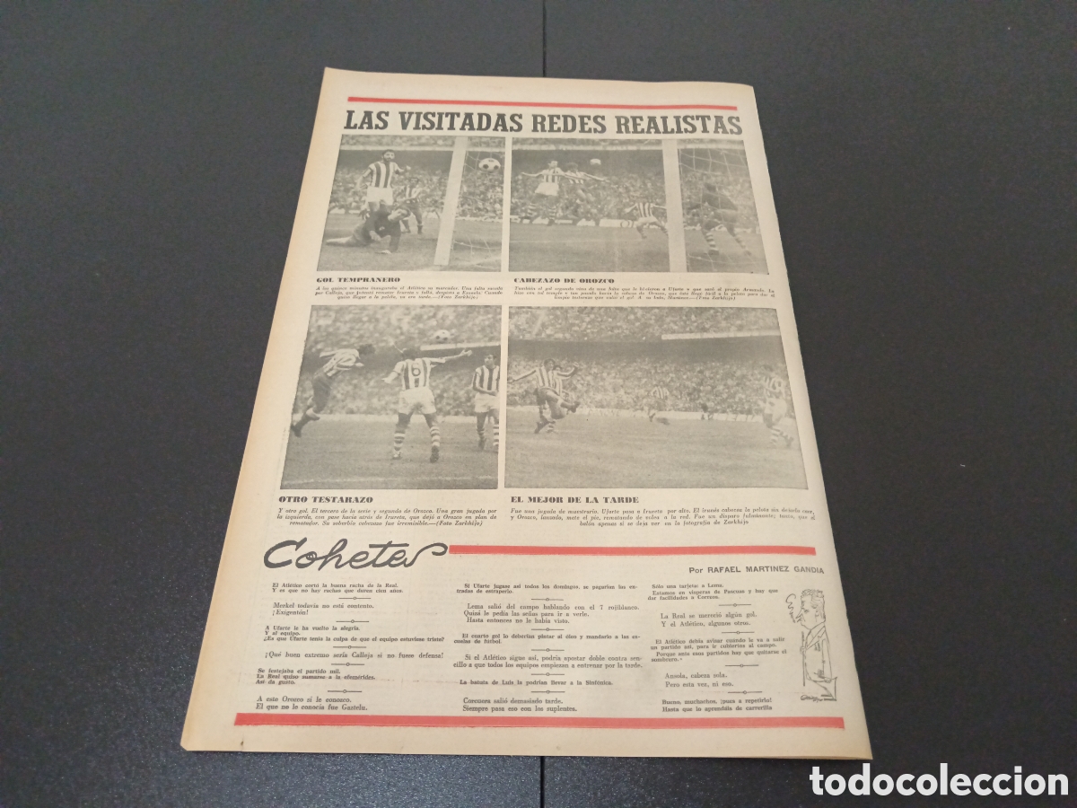 Coleccionismo deportivo: MARCA 06/12/1971 - Foto 15