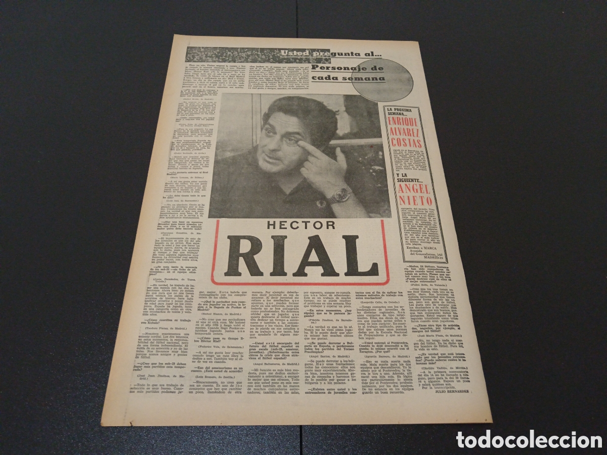 Coleccionismo deportivo: MARCA 12/12/1971 - Foto 4