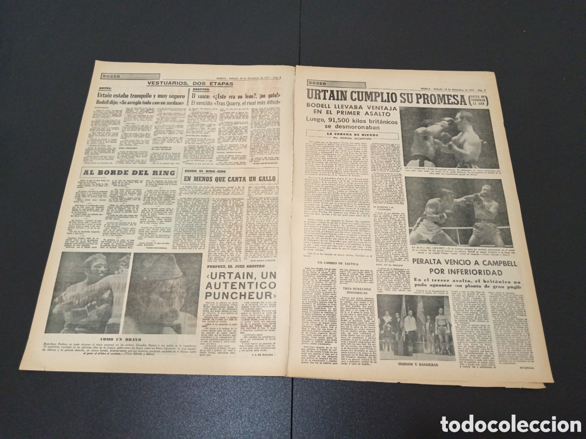 Coleccionismo deportivo: MARCA 18/12/1971 - Foto 2
