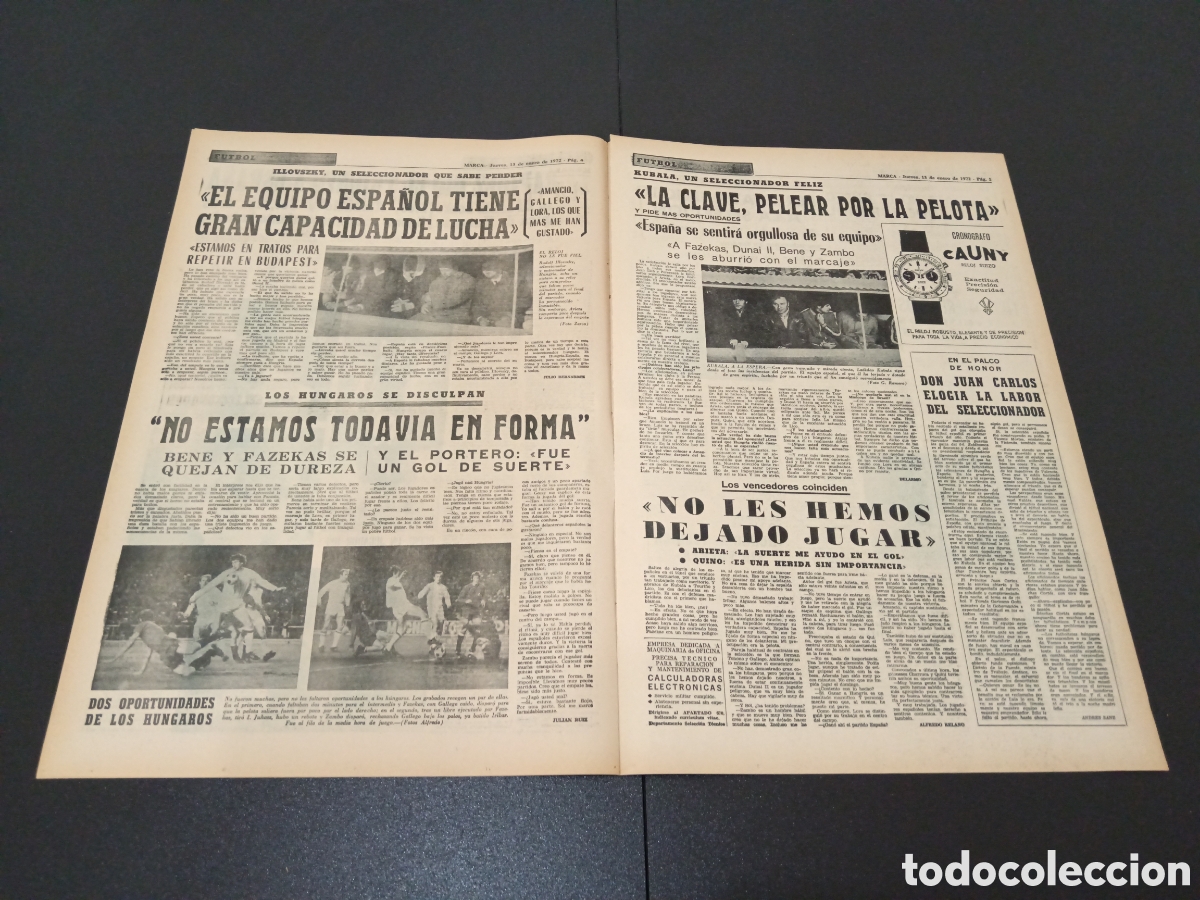 Coleccionismo deportivo: MARCA 13/01/1972 - Foto 3