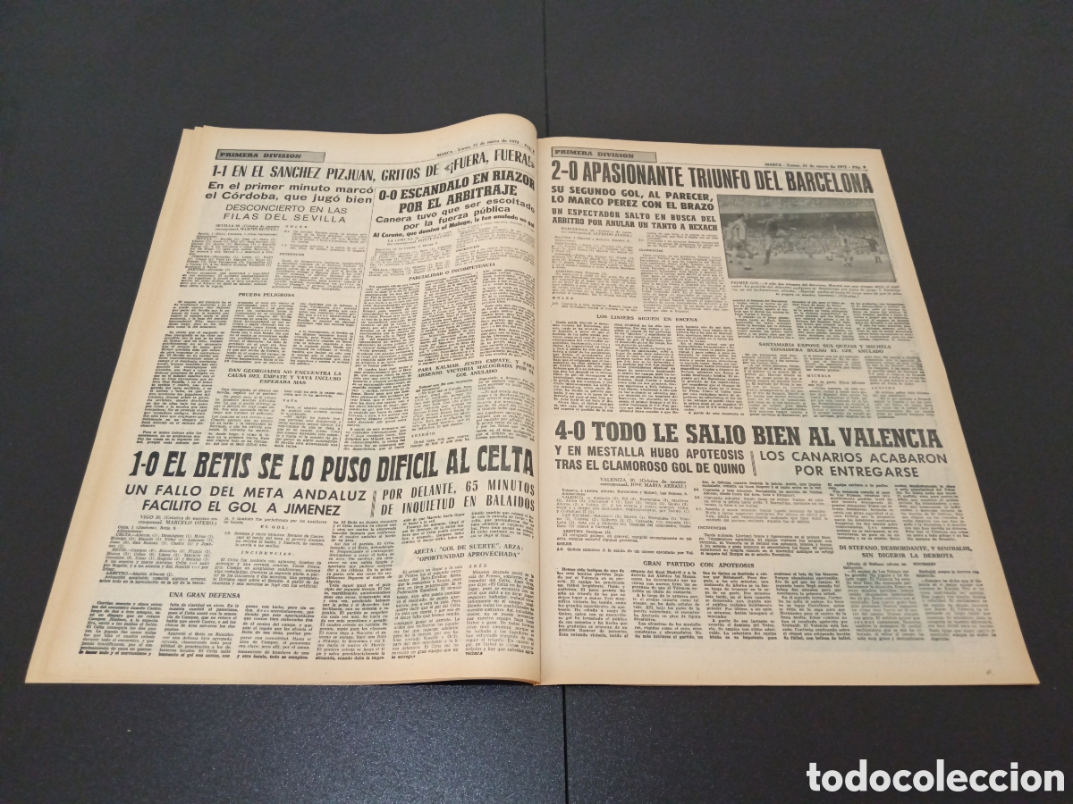 Coleccionismo deportivo: MARCA 31/01/1972 - Foto 5